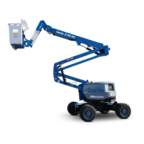 Terex Genie Z-45 XC Installation and operating manual