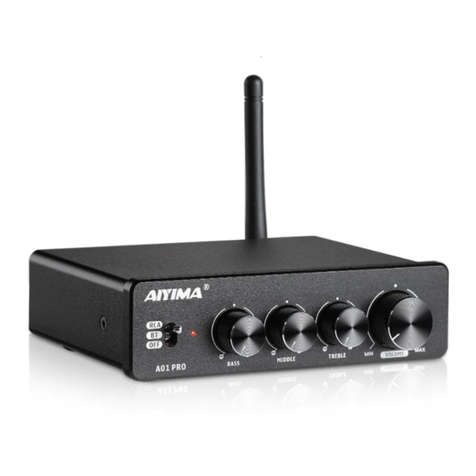 Aiyima A01 PRO Installation and operation manual