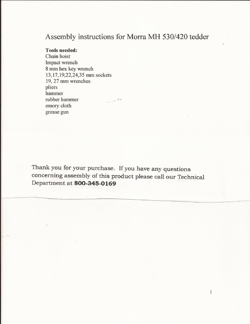 Morra MH 530 Assembly instructions
