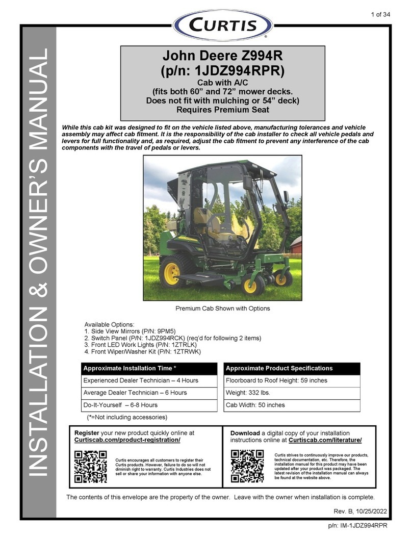 Curtis 1JDZ994RPR Operating instructions