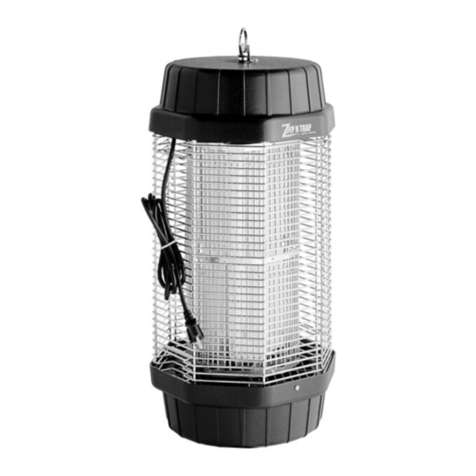Zap N Trap 605BZ150WOUT User manual