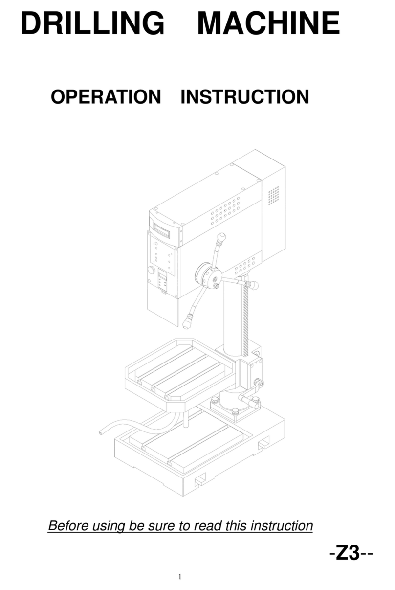 Sieg Z3 operation instruction