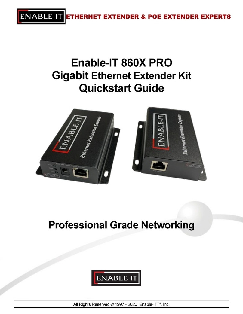Enable-IT 860X PRO User manual