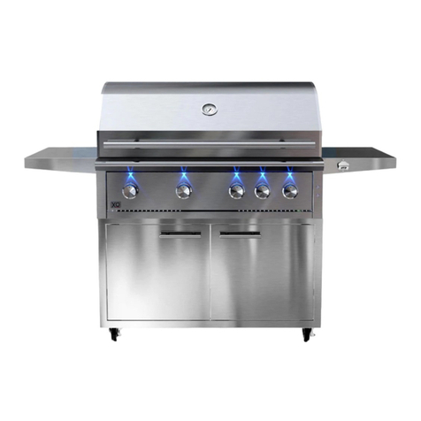 Xo XOGRILL30L/N Care & use/installation