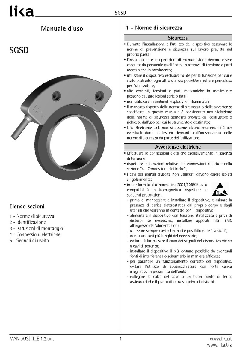 Lika SGSD user manual