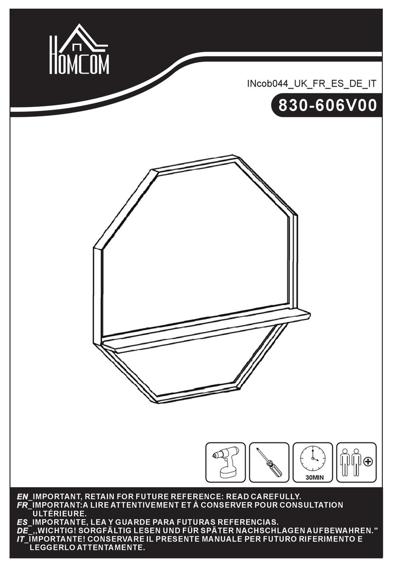 HOMCOM 830-606V00 manual