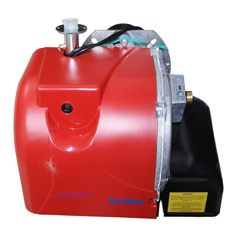 Ecoflam MAX GAS 170 P User manual Ecoflam MAX GAS 170 P User manual