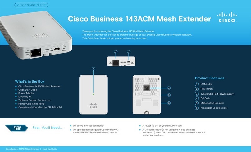 Cisco 143ACM User manual
