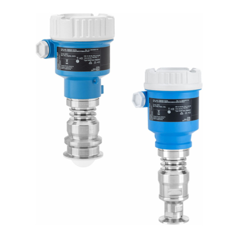 Endress+Hauser Micropilot FMR63B Technical specifications