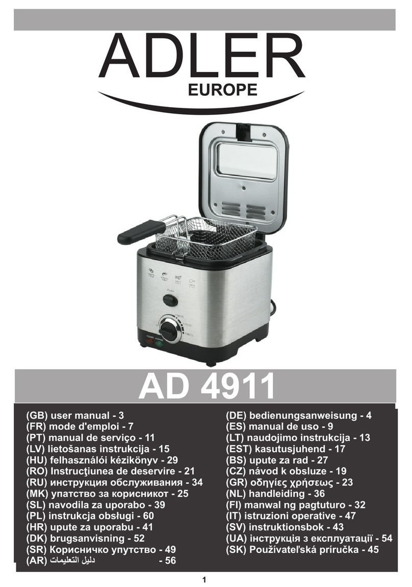 Adler Europe AD 4911 user manual