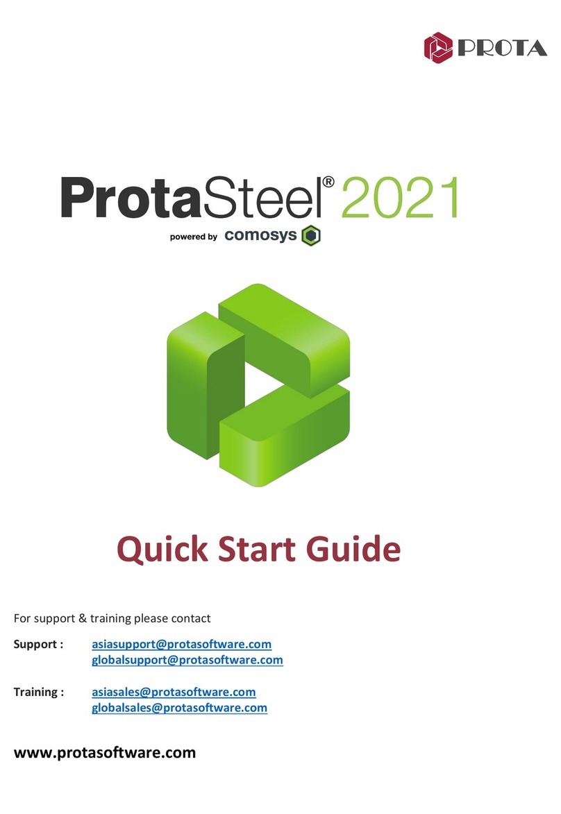 PROTA ProtaSteel 2021 quick start guide