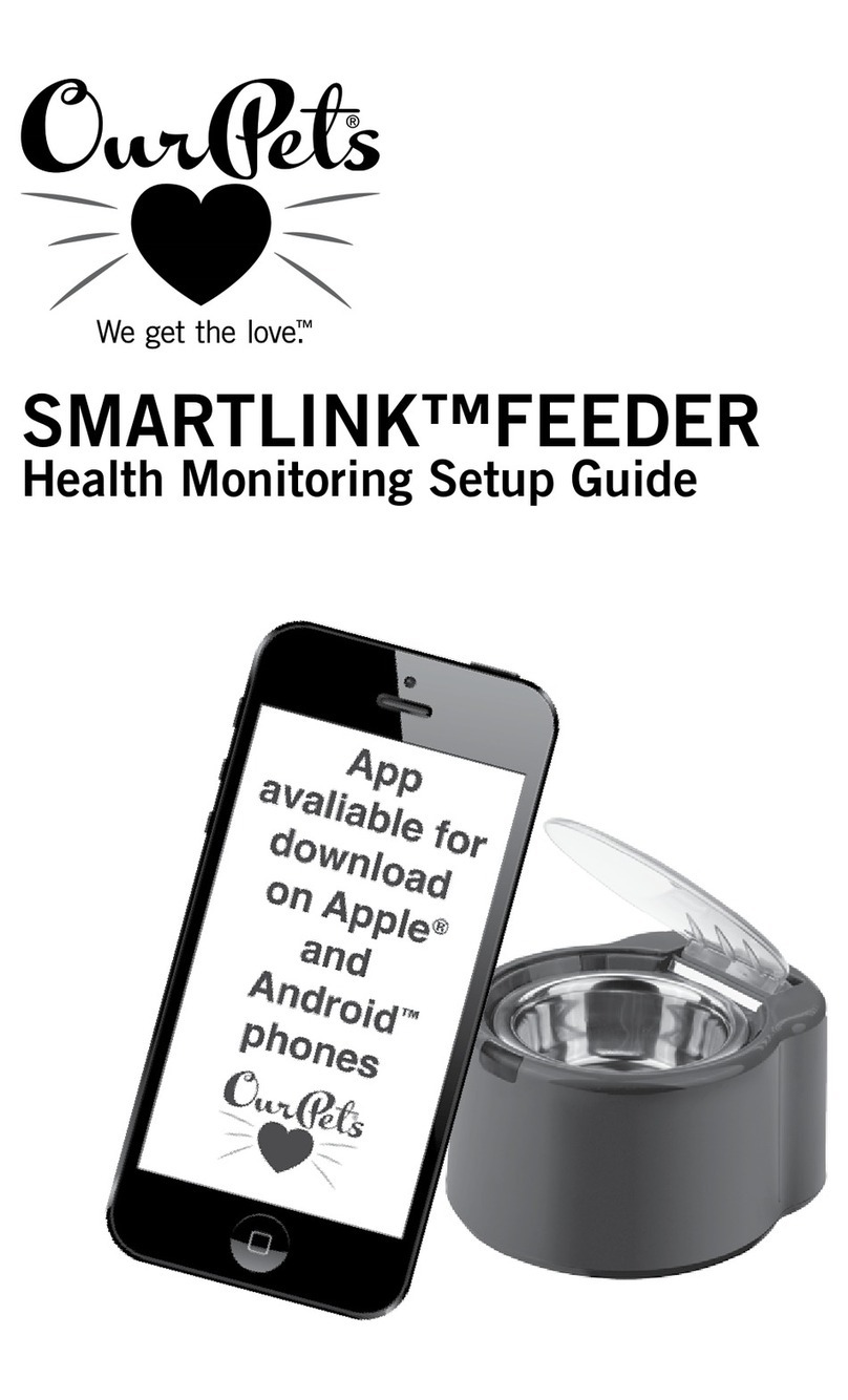 OurPets SMARTLINK FEEDER Setup guide