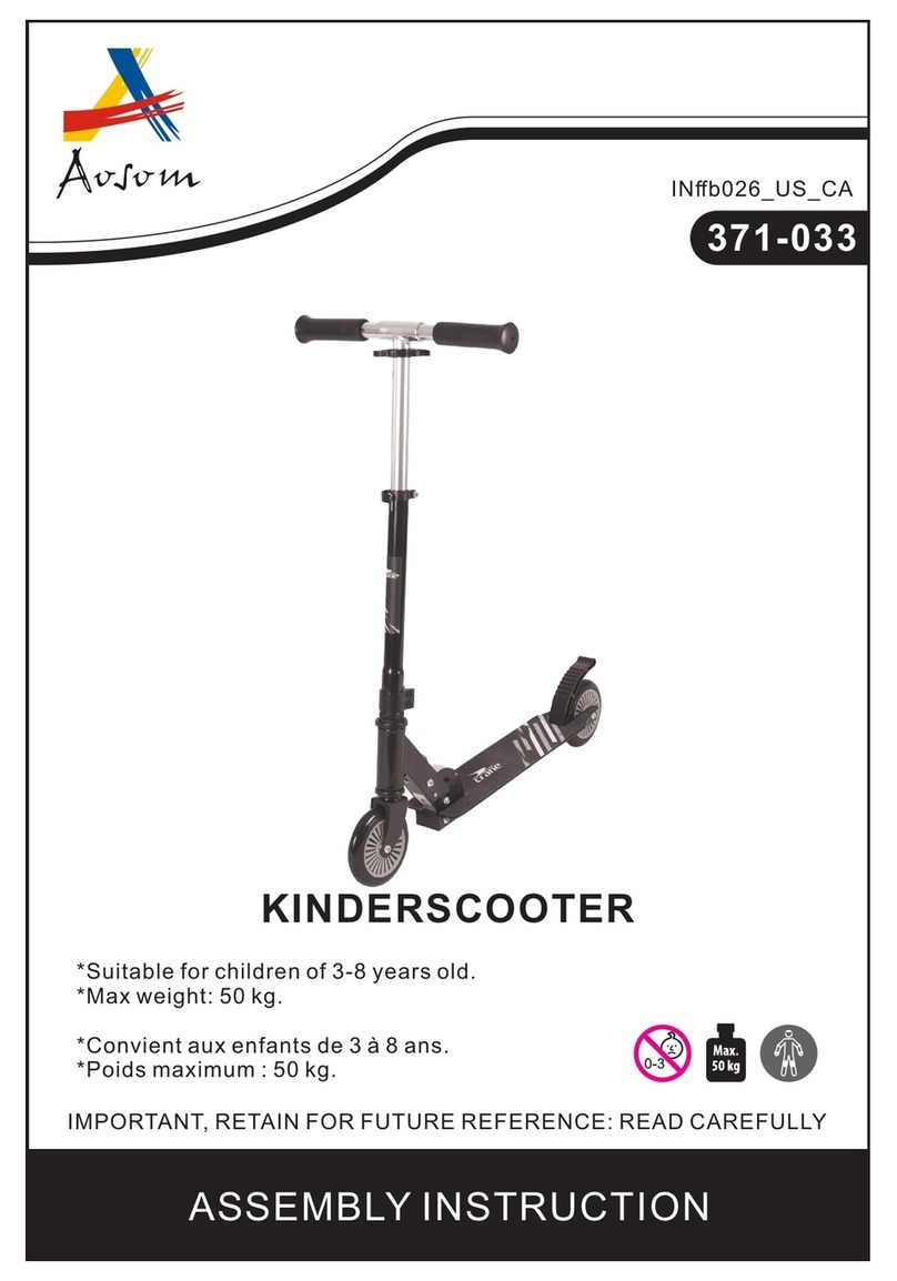 Aosom 371-033 Assembly instruction