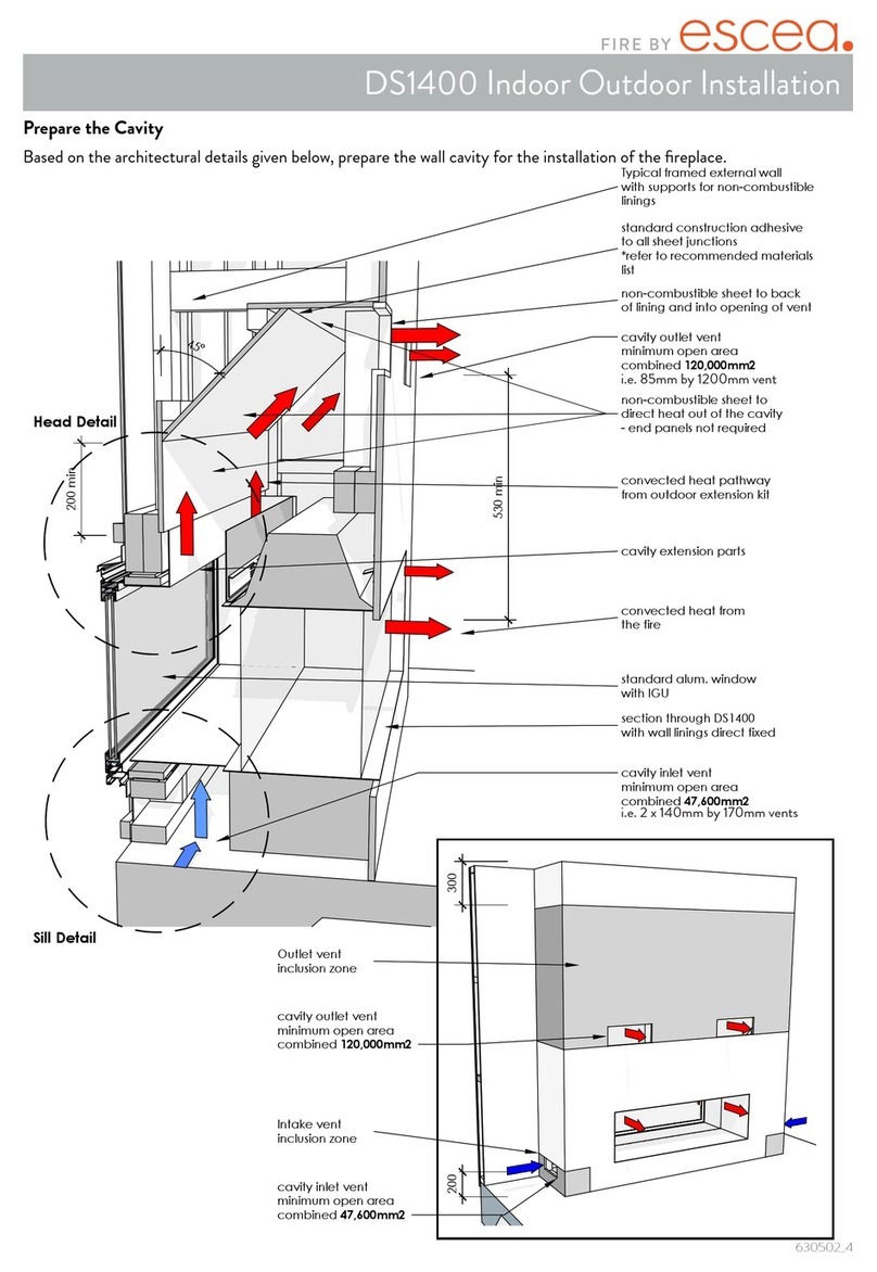 Escea DS Series User manual Escea DS Series User manual