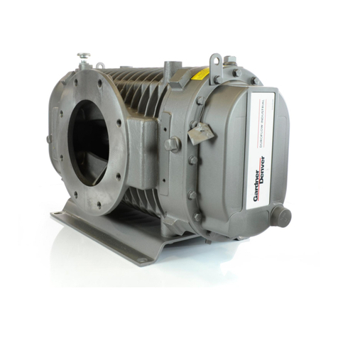 Gardner Denver DuroFlow 45 Series PARTS LIST OPERATING AND SERVICE MANUAL