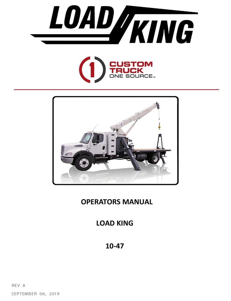 CUSTOM TRUCK LOAD KING 10-47 Operator's manual