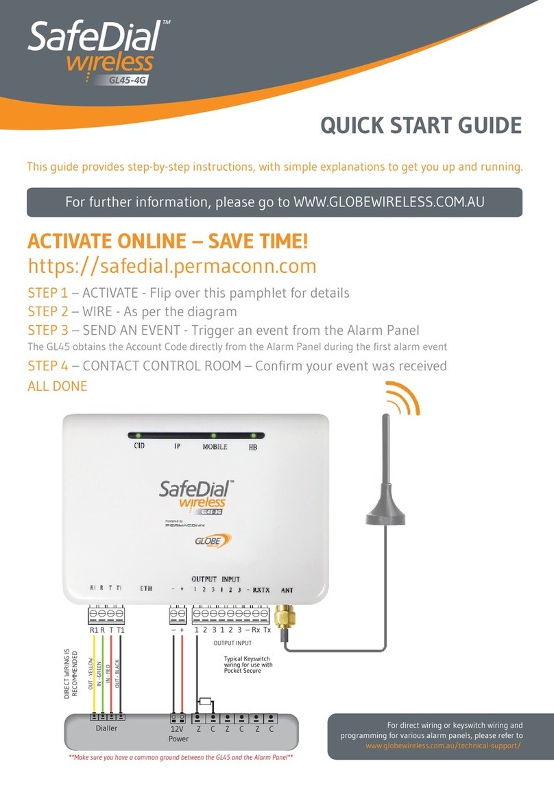 SafeDial Wireless GL45-4G User manual