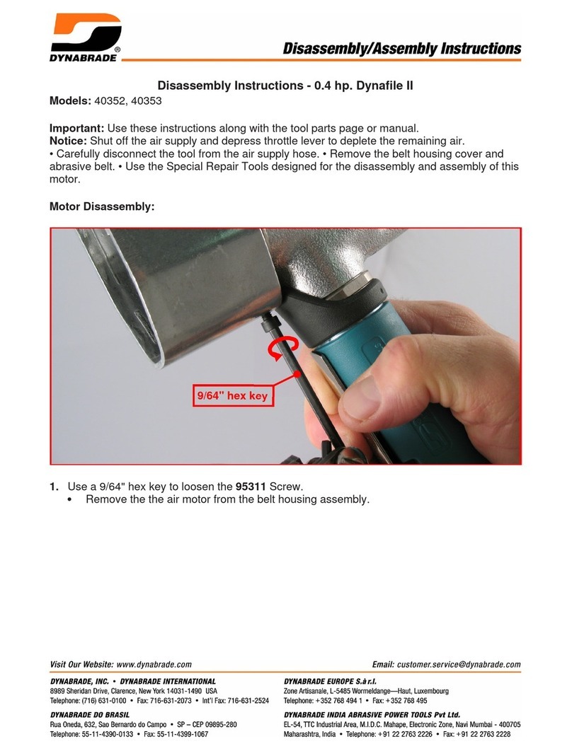 Dynabrade 40352 User manual