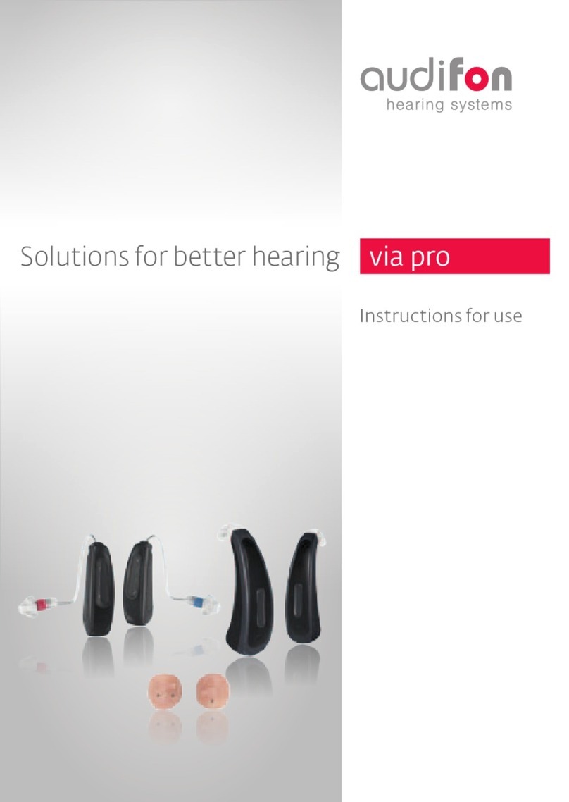 Audifon via pro User manual