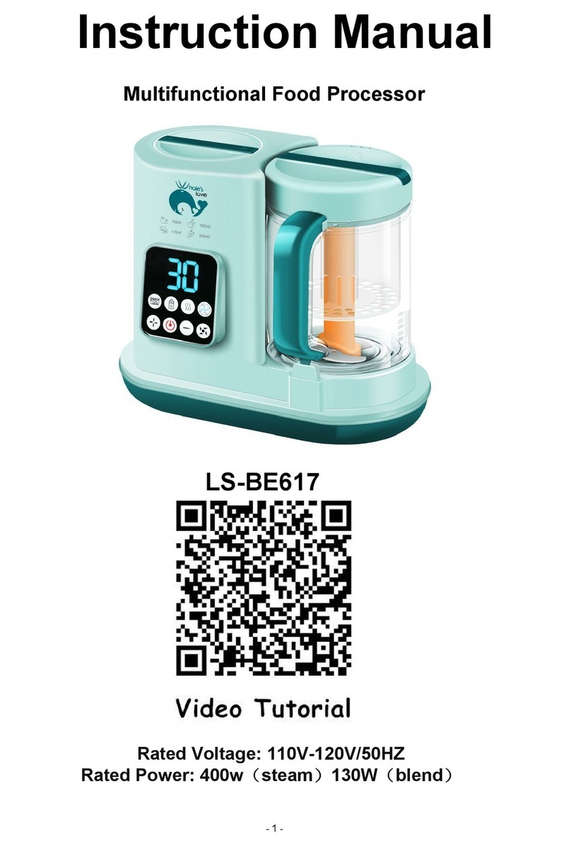 WHALELOVE LS-BE617 instruction manual