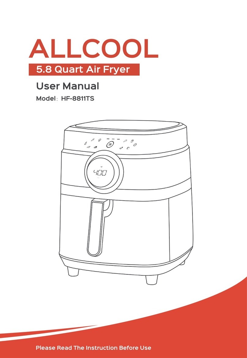 ALLCOOL HF-8811TS user manual