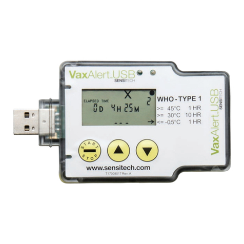 Sensitech VaxAlert USB User manual