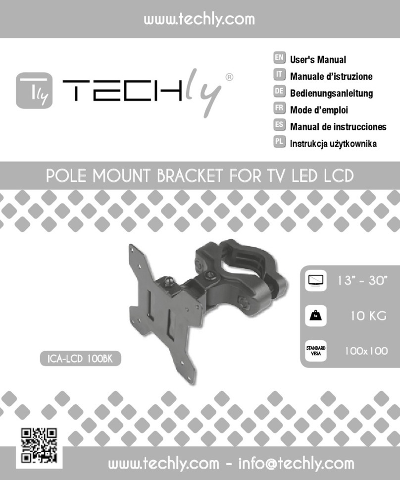 Techly ICA-LCD 100BK user manual