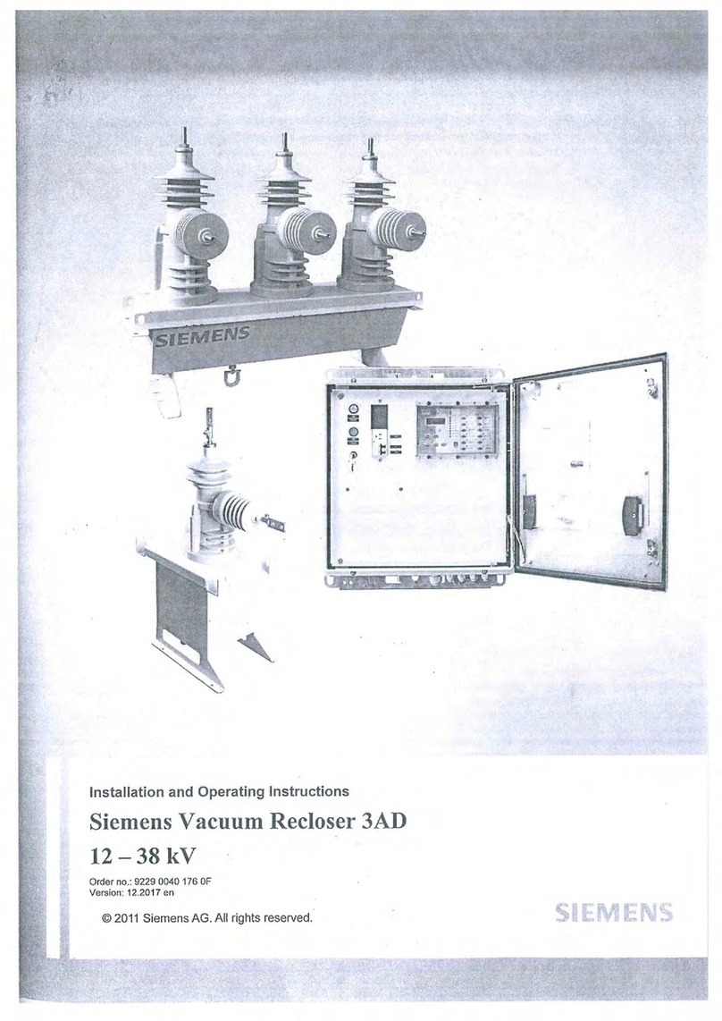 Siemens 3AD Series User manual
