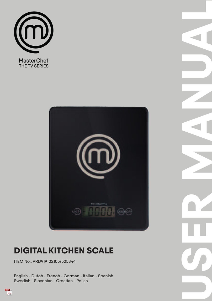 MasterChef 525844 User manual