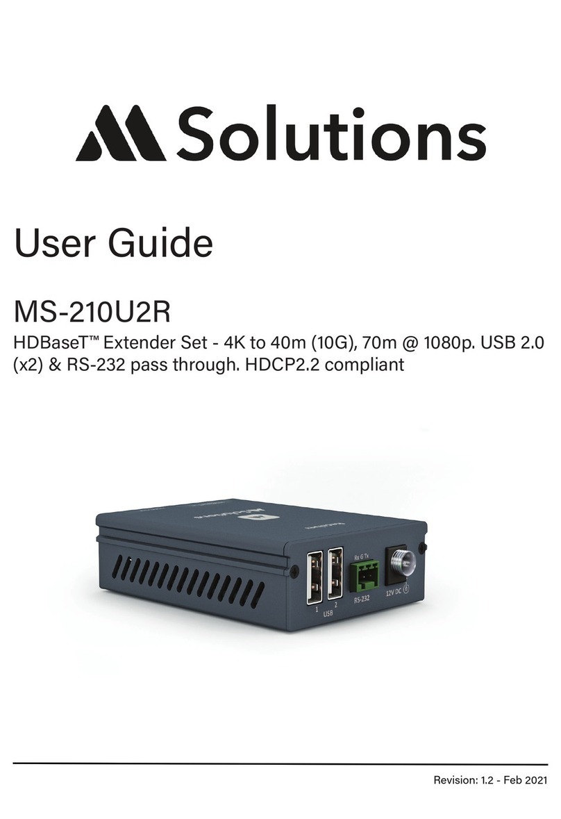 M Solutions MS-210U2R user guide