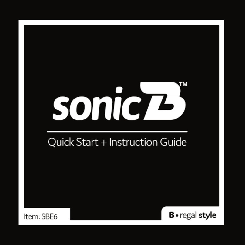 sonicB SBE6 quick start