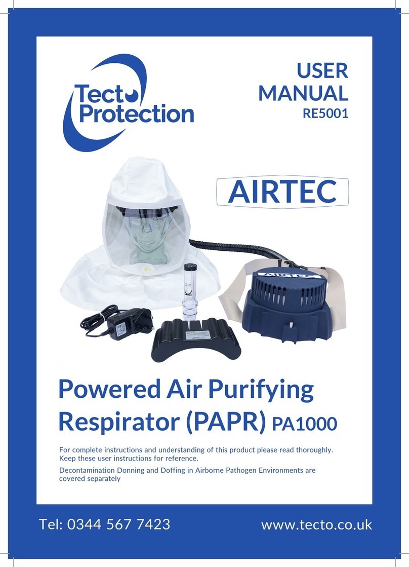 Tecto Protection Airtec PAPR user manual Tecto Protection Airtec PAPR user manual