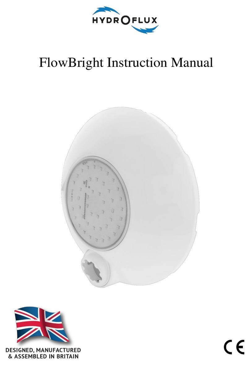 Hydro-Flux FlowBright instruction manual