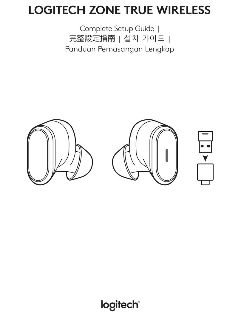 Logitech Zone True Wireless Assembly Instructions Logitech Zone True Wireless Assembly Instructions