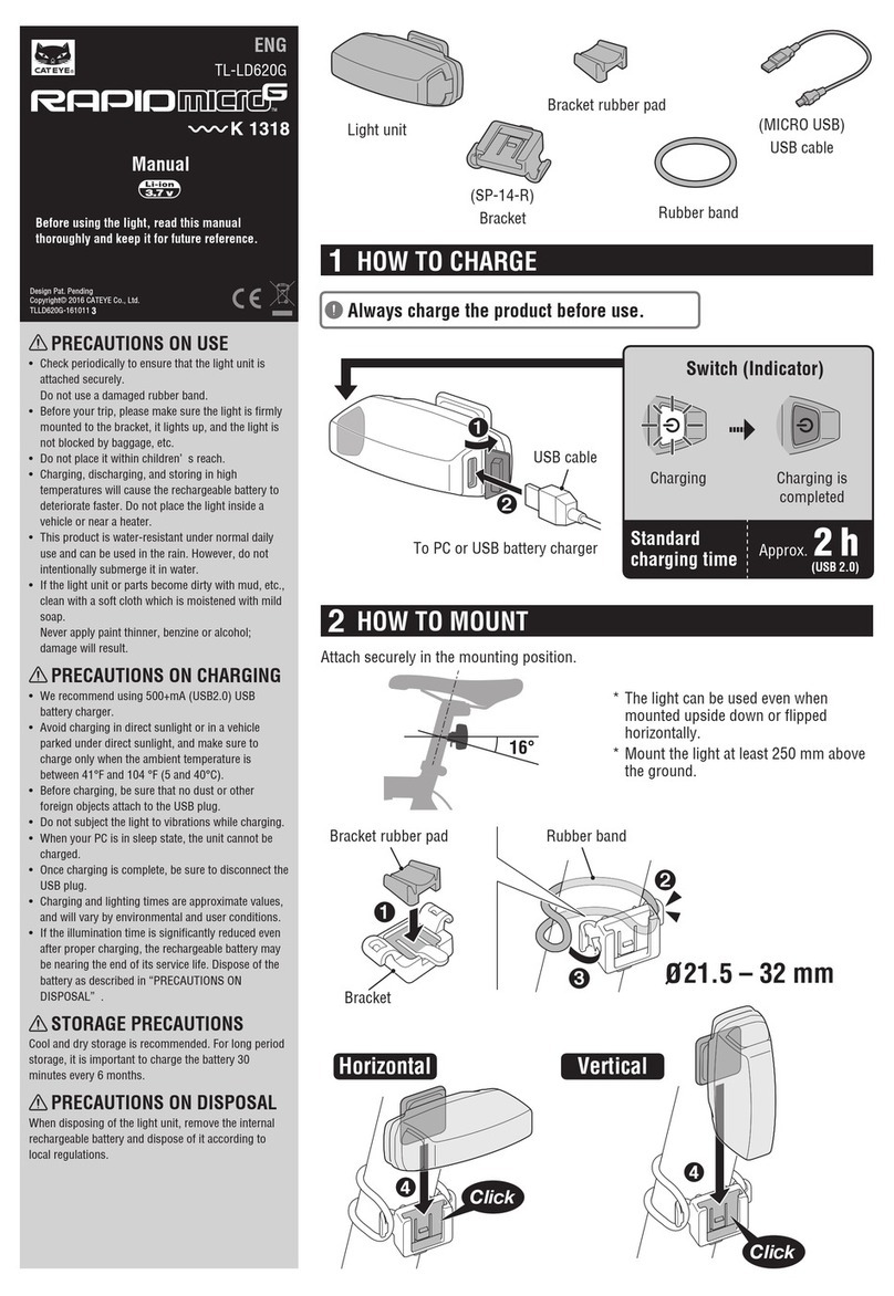 Cateye RAPIDmicro G manual