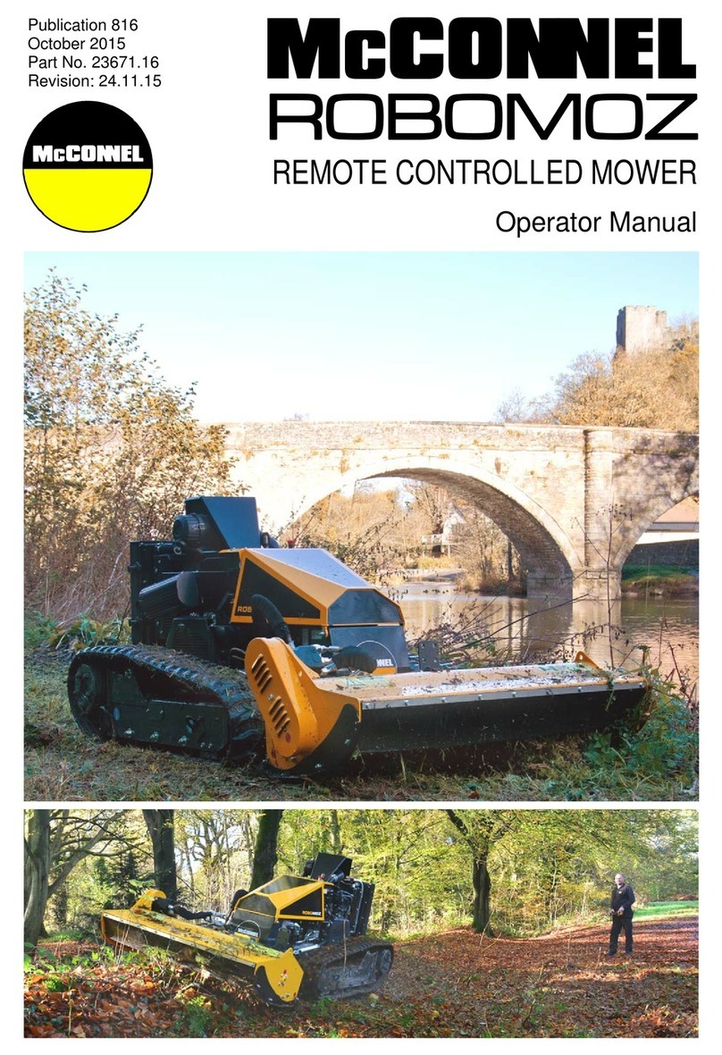 McConnel ROBOMOZ Operator's manual