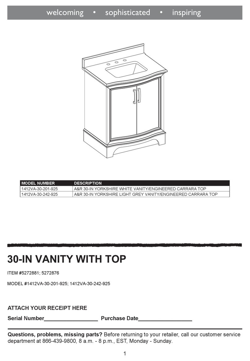 Allen + Roth YORKSHIRE 1412VA-30-201-925 Setup guide