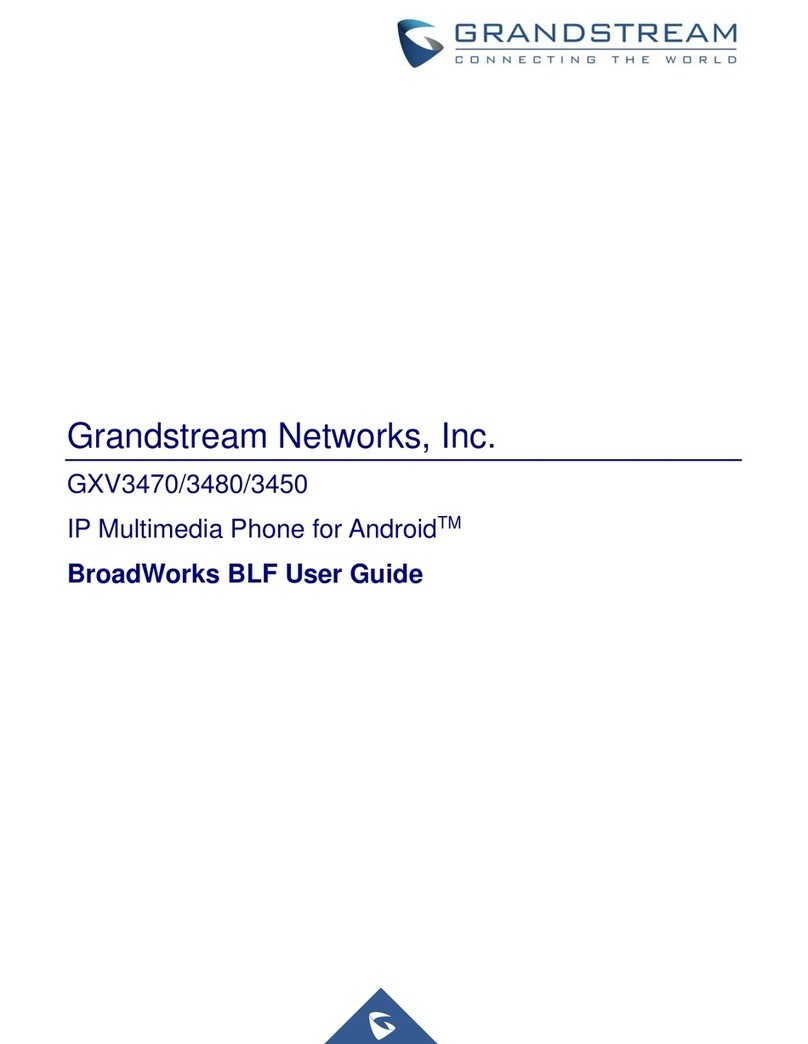 Grandstream Networks GXV34 0 Series user guide