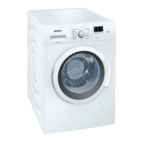 Siemens WM08K060HK User manual