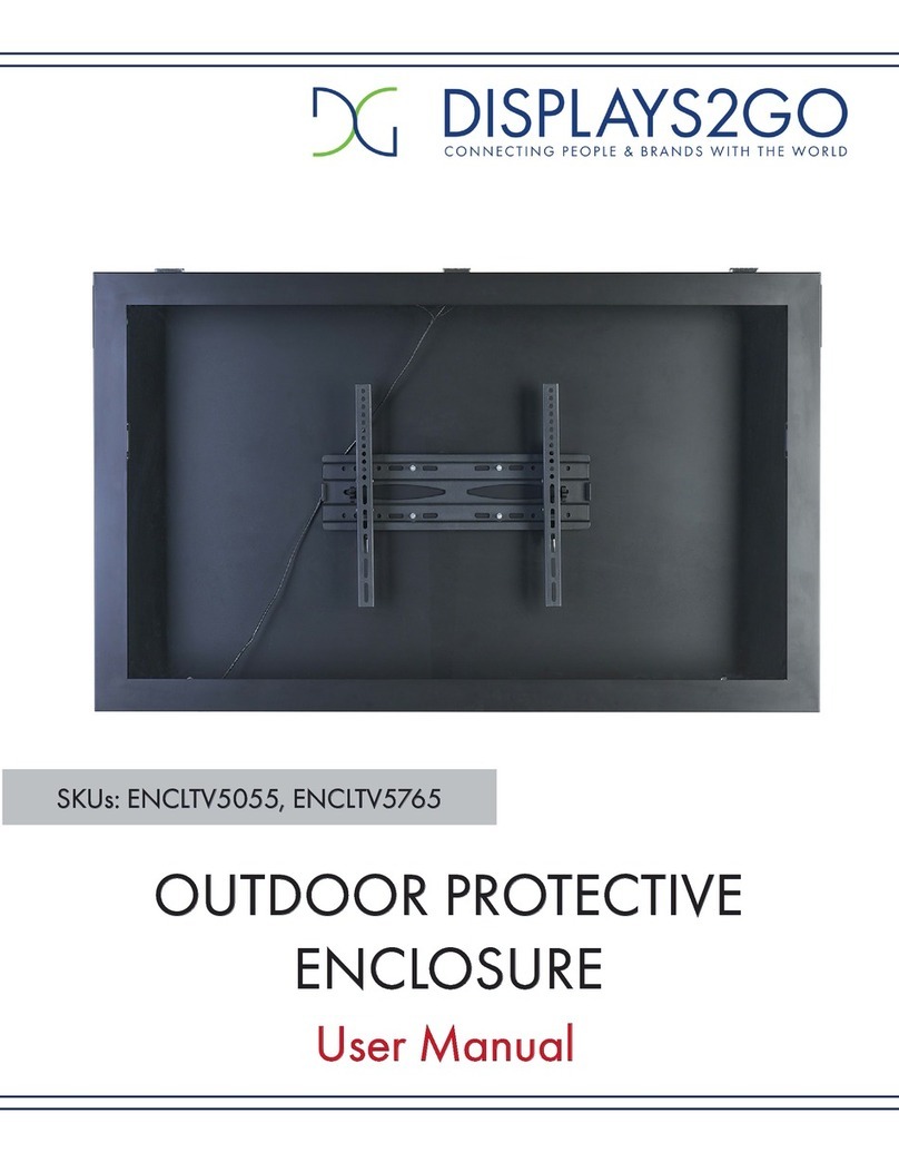 Displays2go ENCLTV5055 user manual