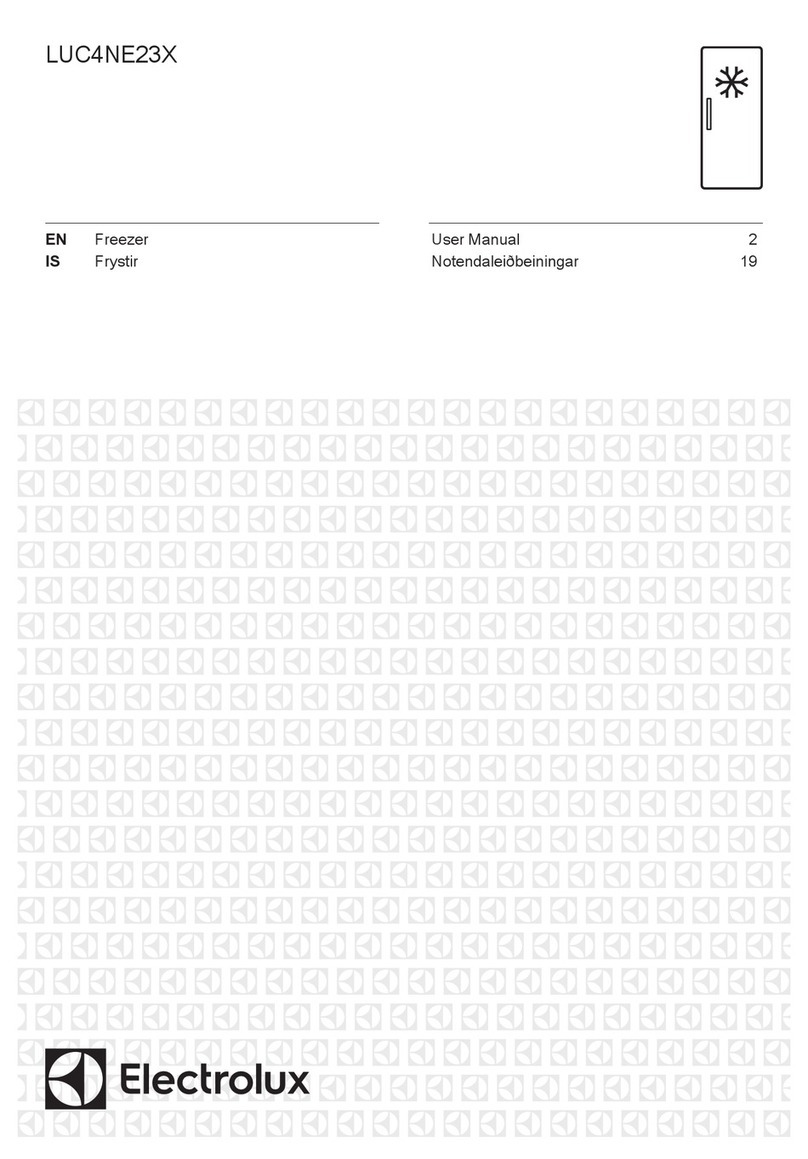 Electrolux LUC4NE23X user manual