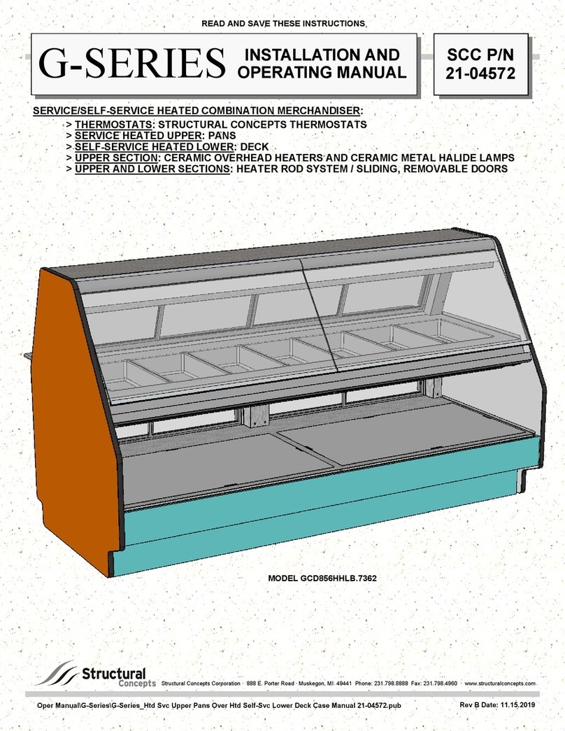 Structural Concepts G Series User manual