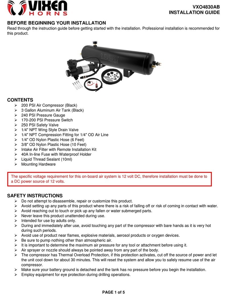 Vixen Horns VXO4830AB installation guide