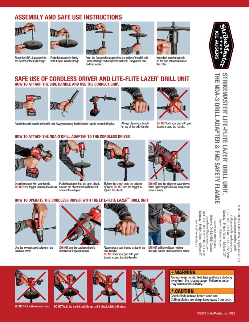 STRIKEMASTER LITE-FLITE LAZER instructions