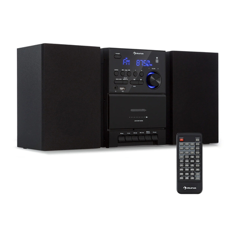 auna multimedia MC40 DAB User manual