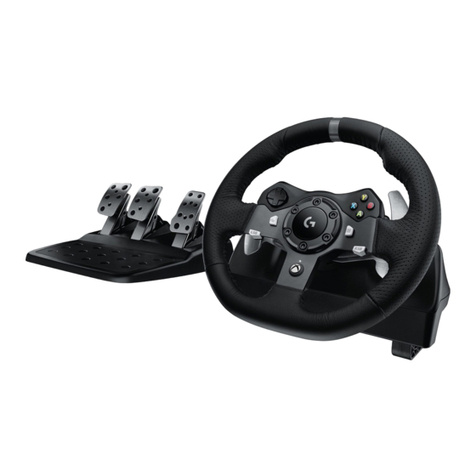 Logitech G920 Driving Force User manual