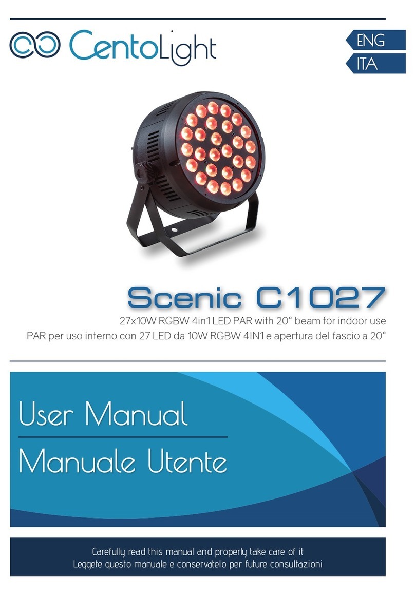 CentoLight Scenic C1027 user manual
