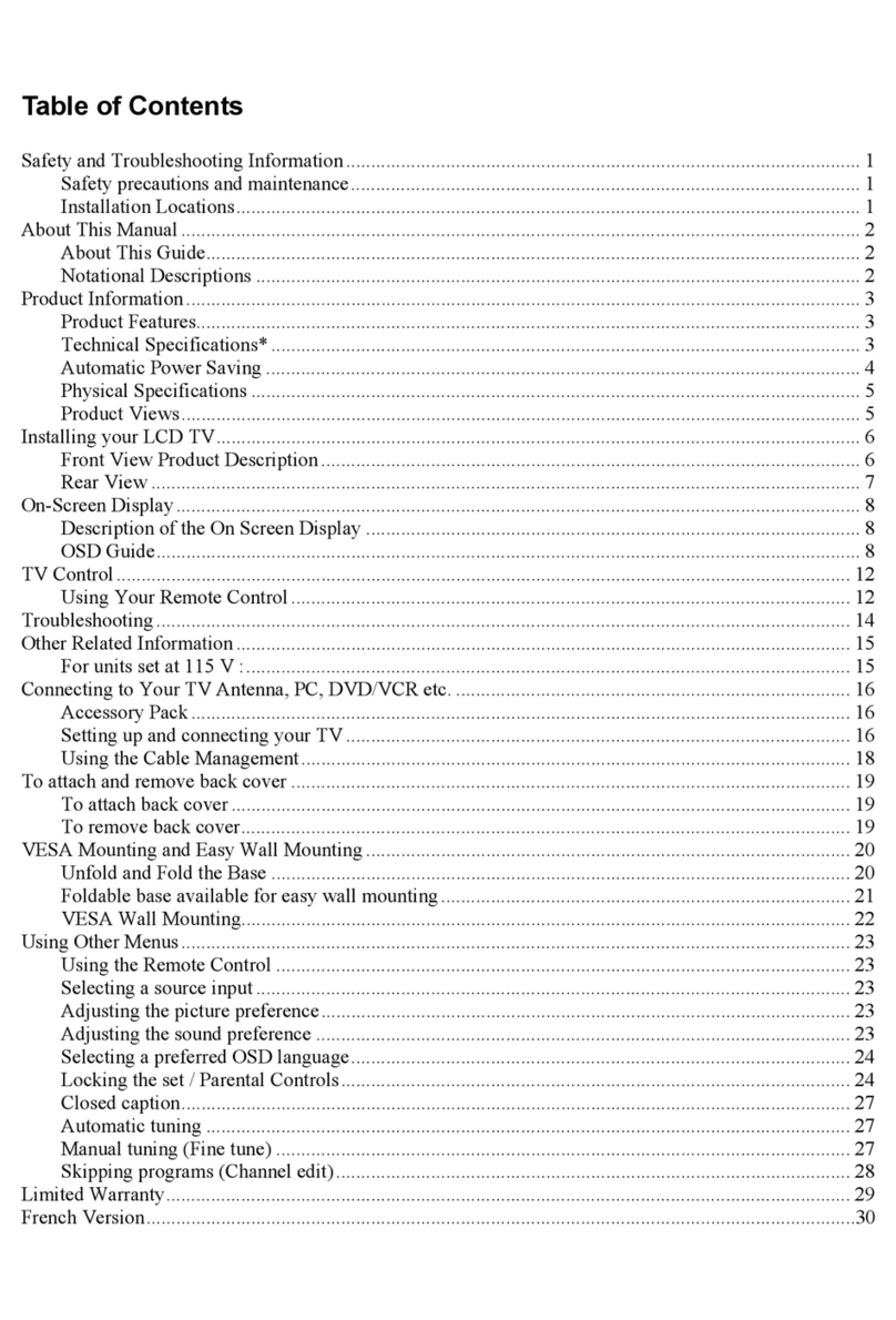 Philips 15MF150V User manual