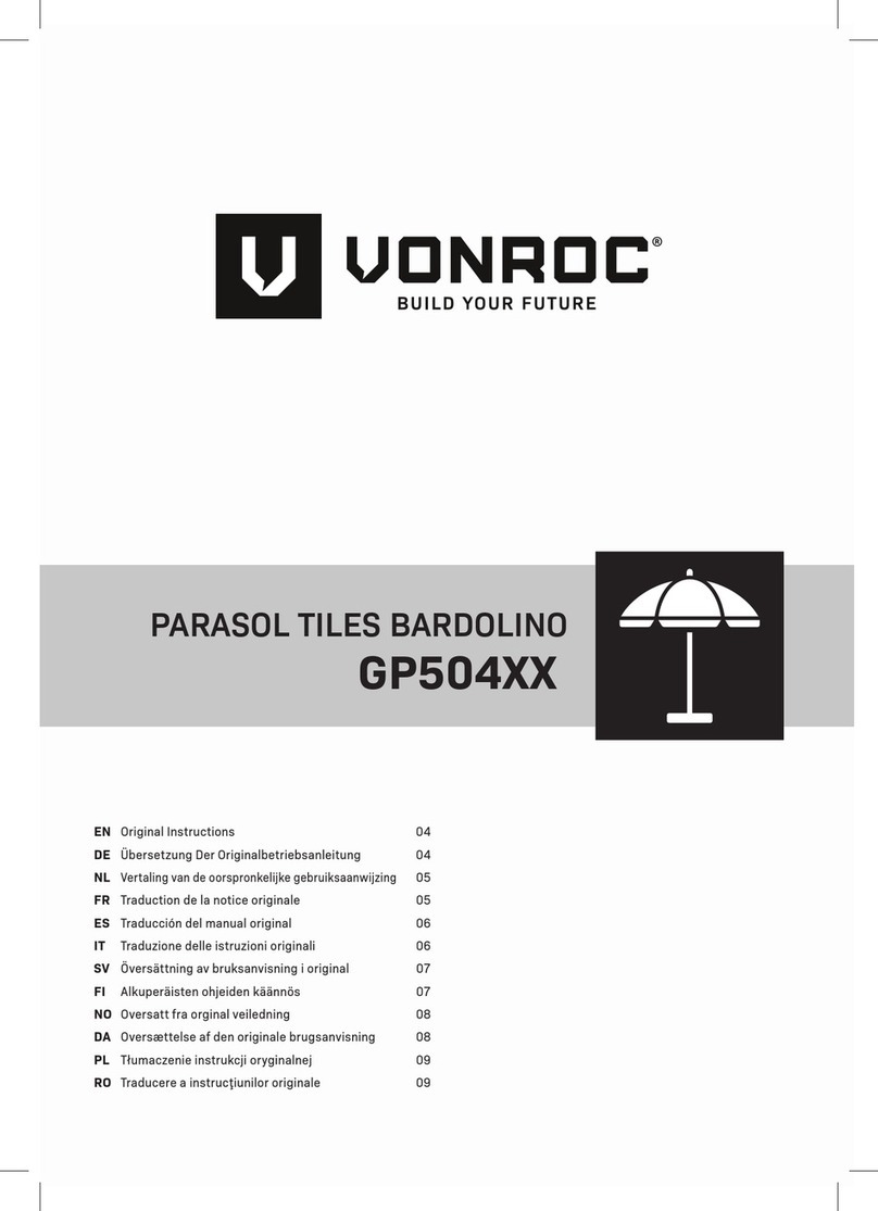 VONROC GP504 Series Original instructions