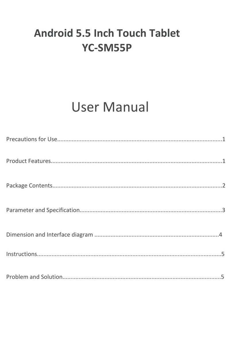 PORTWORLD YC-SM55P user manual